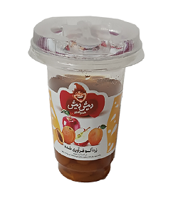 دیش دیش لواشک لیوانی245گرم(انواع)